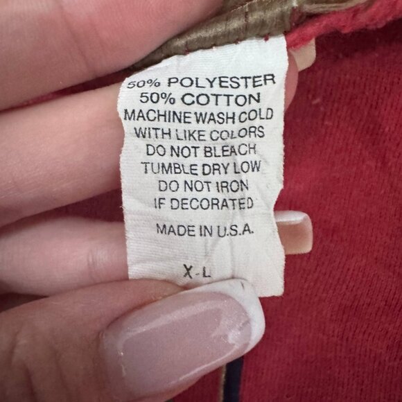 Vintage Time Square Sportswear Illinois Embroidered Sweatshirt Size - XL - Picture 8 of 8